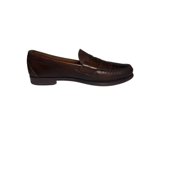 Allen Edmonds Cavanaugh Leather Penny Loafers Men’s Size 11 B Coffee Brown 50023